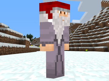 Minecraft Santa Claus image