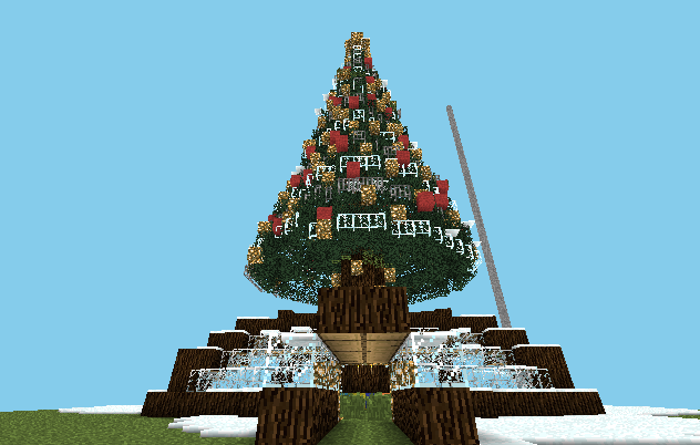 Minecraft Christmas Tree image