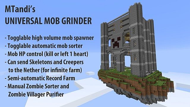 Minecraft Mob Grinder image