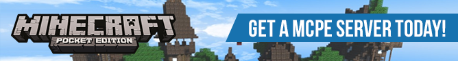 Minecraft Pocket Edition server blog image