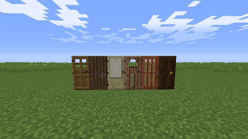 Minecraft 1.8 Doors image