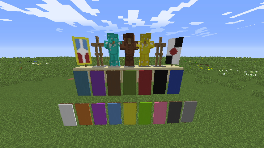 Minecraft 1.8 Banners image