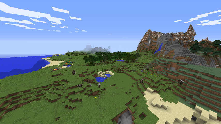 Minecraft Landscape image