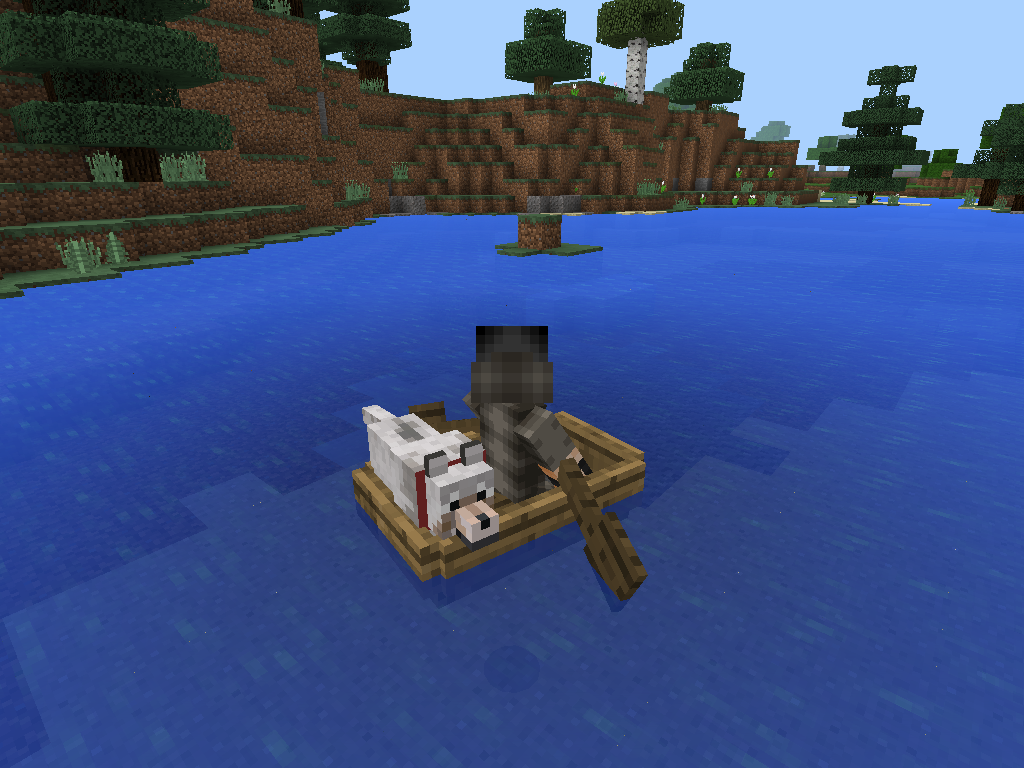 MCPE 0.11.0 Boat image 1