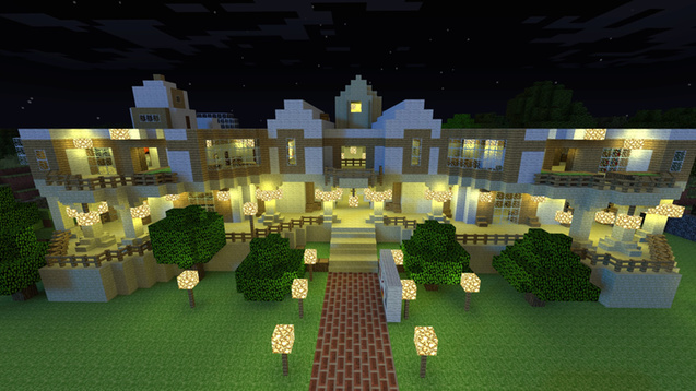 Minecraft Mansion in Garry's Mod image