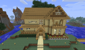 Minecraft Survival Mode House