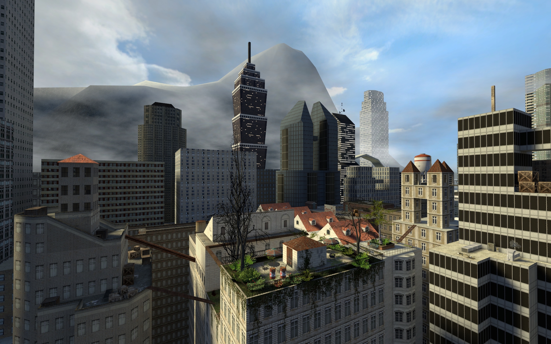 Garry's Mod RoofTops Map image