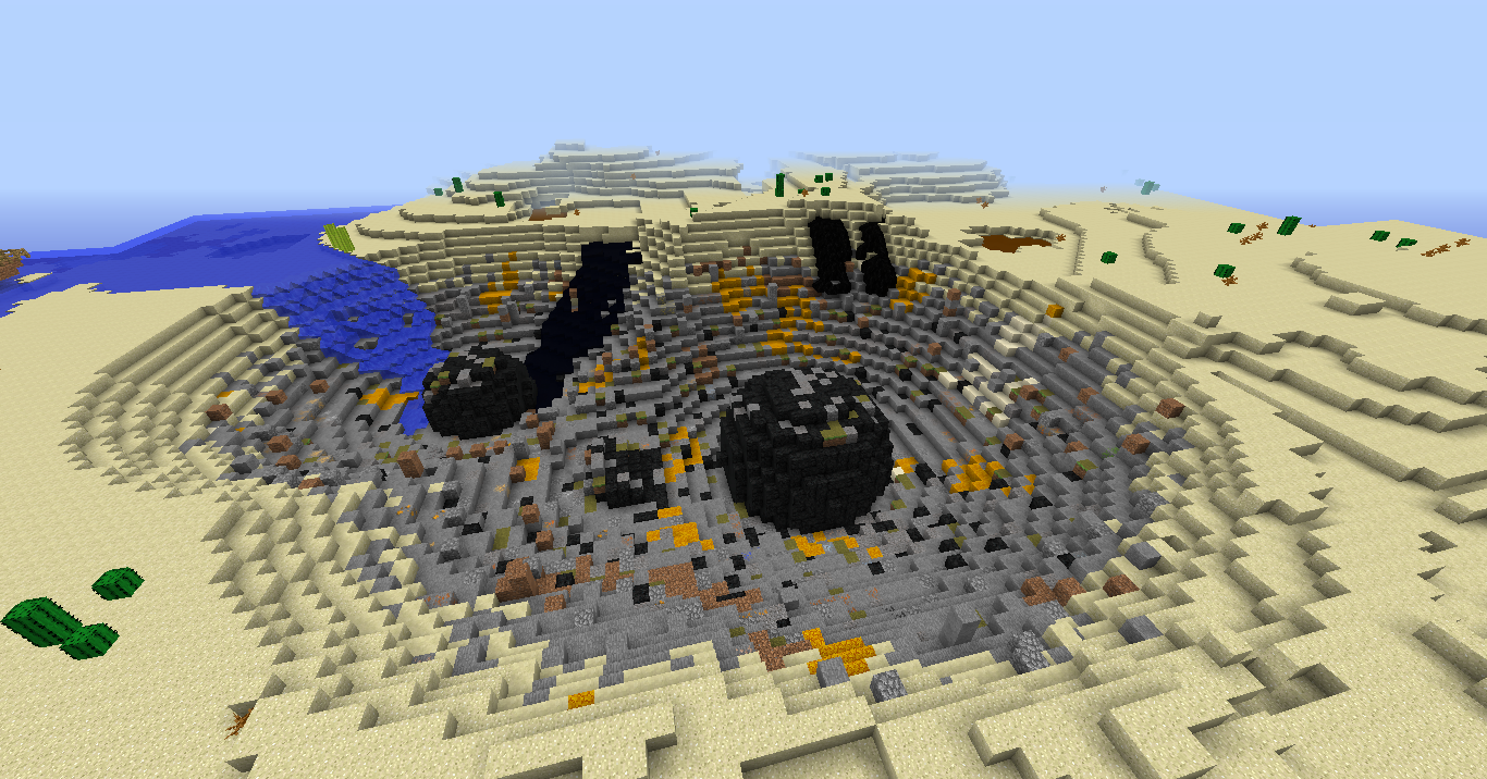 Minecraft Tech World meteor image