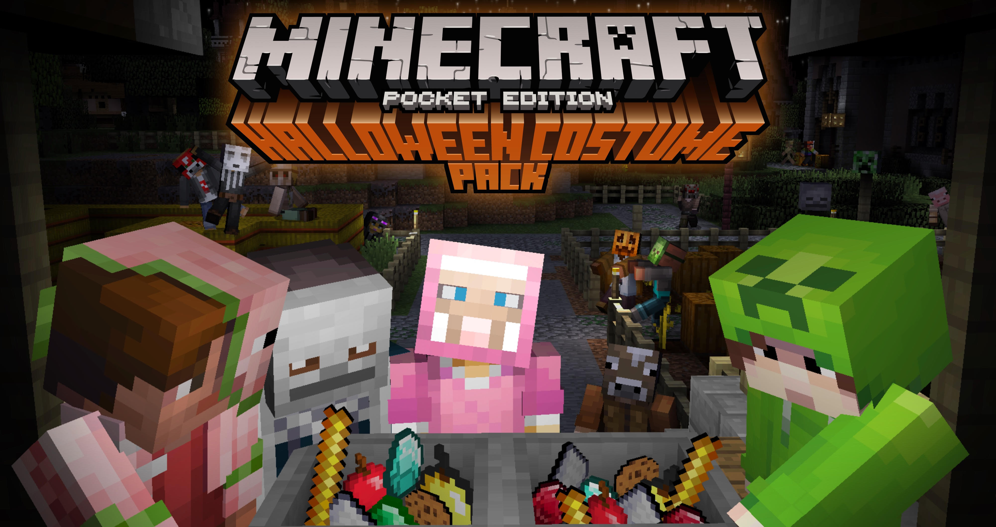 Minecraft: Pocket Edition Update Adds Witches and New Skins
